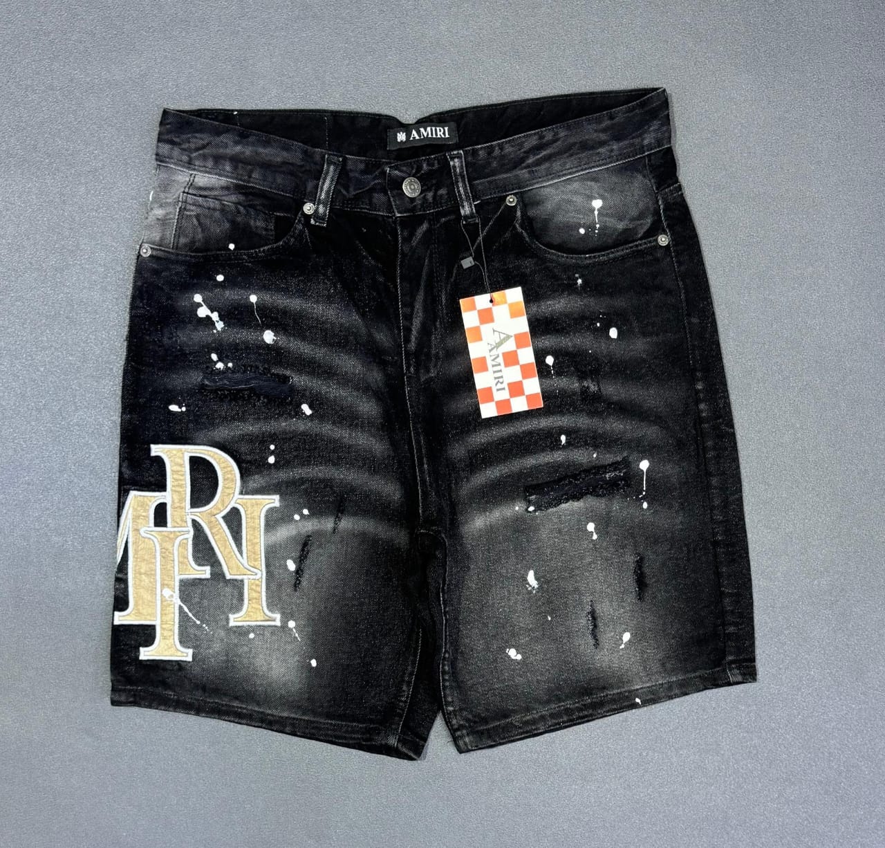 Pantalones Cortos Amiri Negro