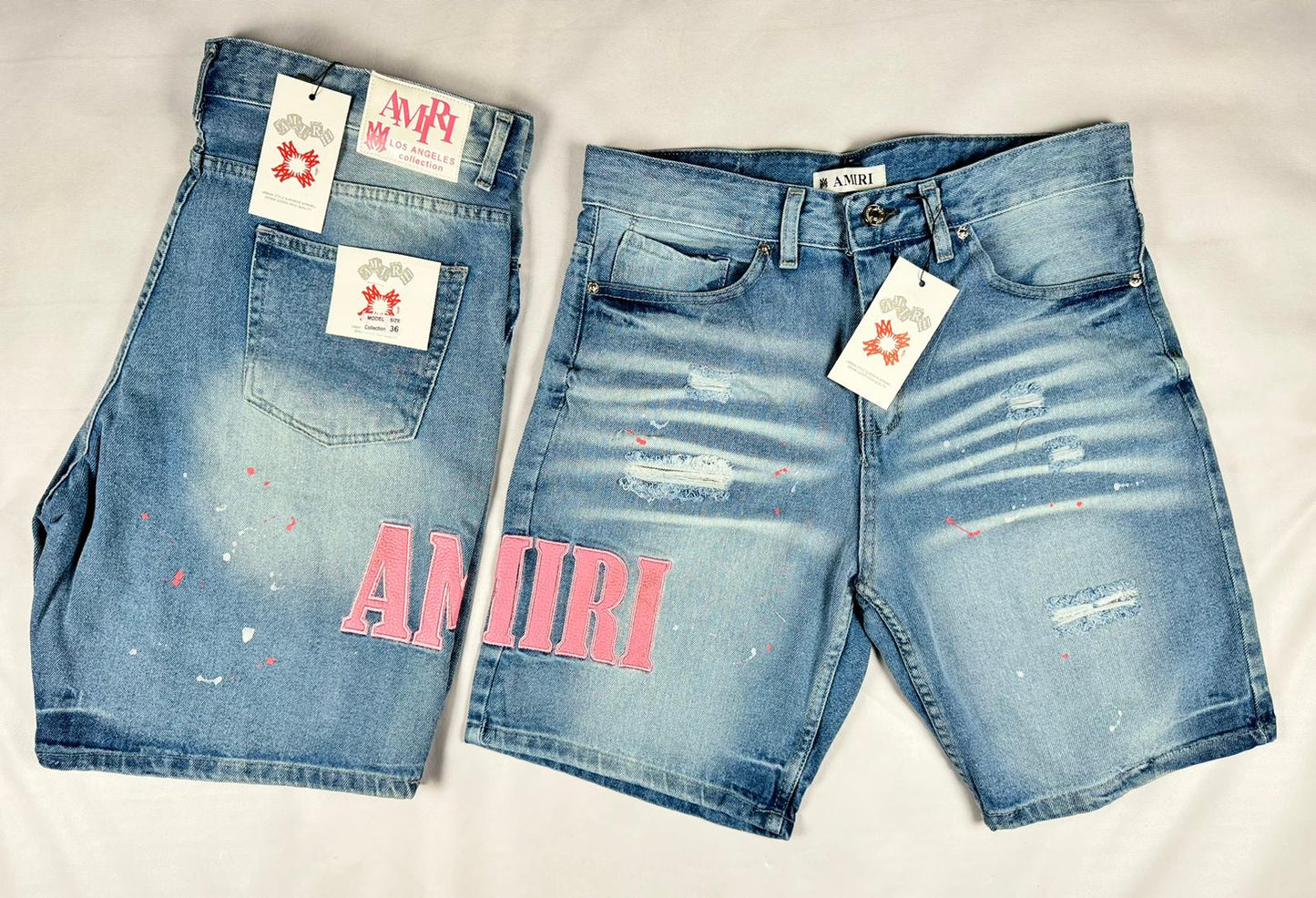 Pantalones Cortos Amiri Rosa