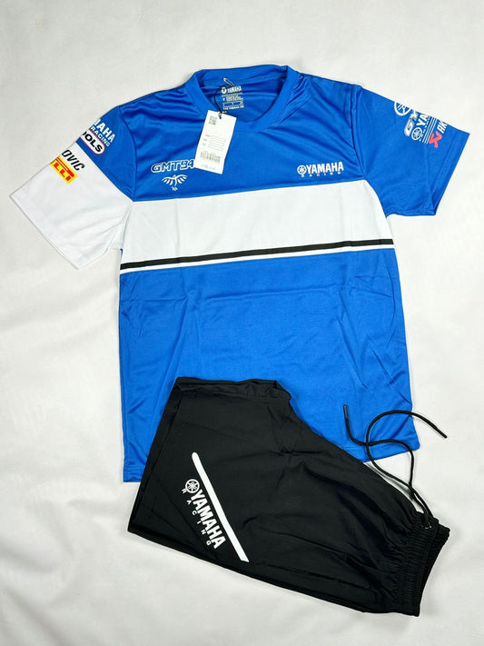 Conjunto Yamaha Racing Azul Blanco Negro