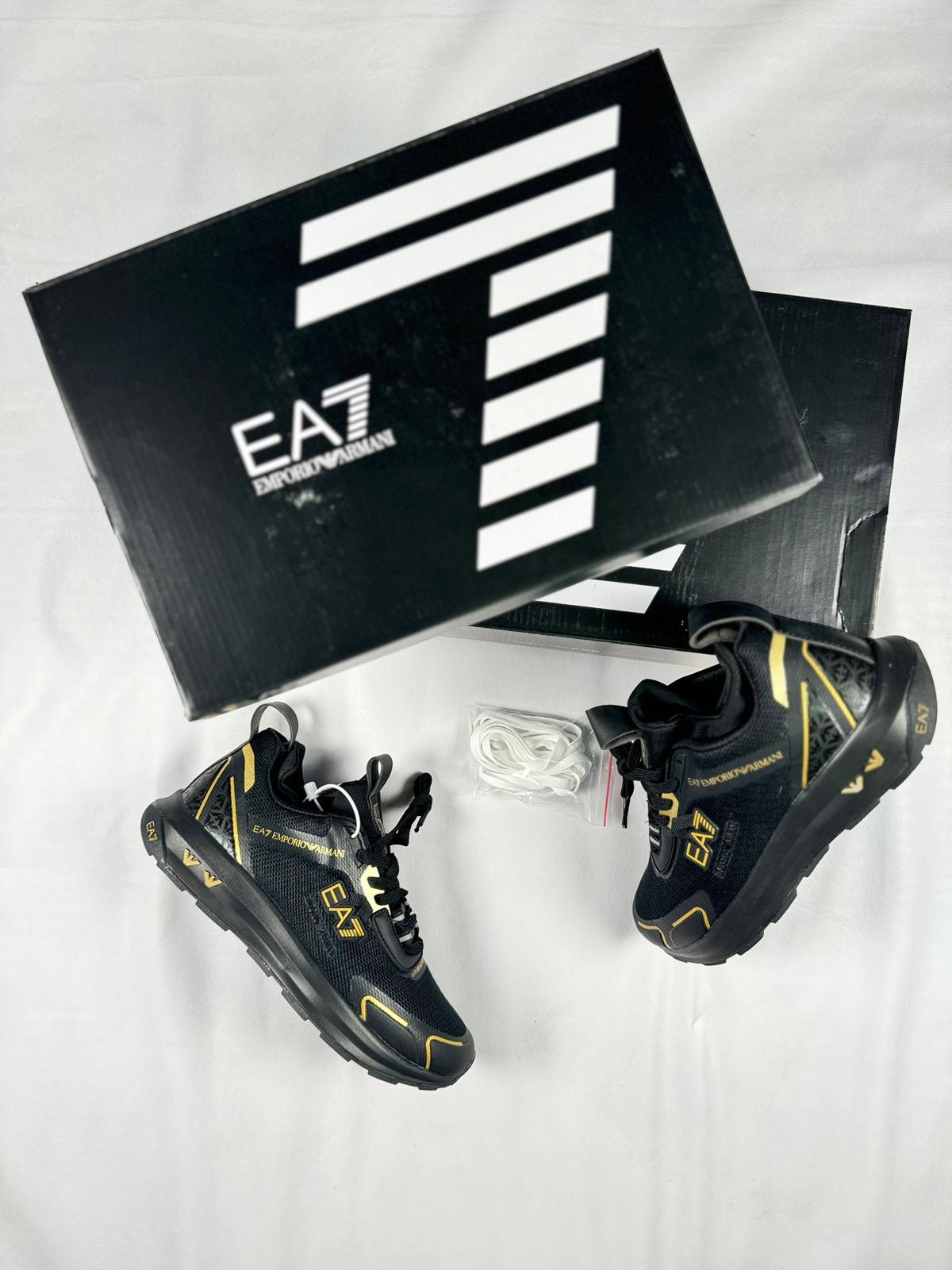 Zapatillas EA7 Emporio Armani Negro Dorado